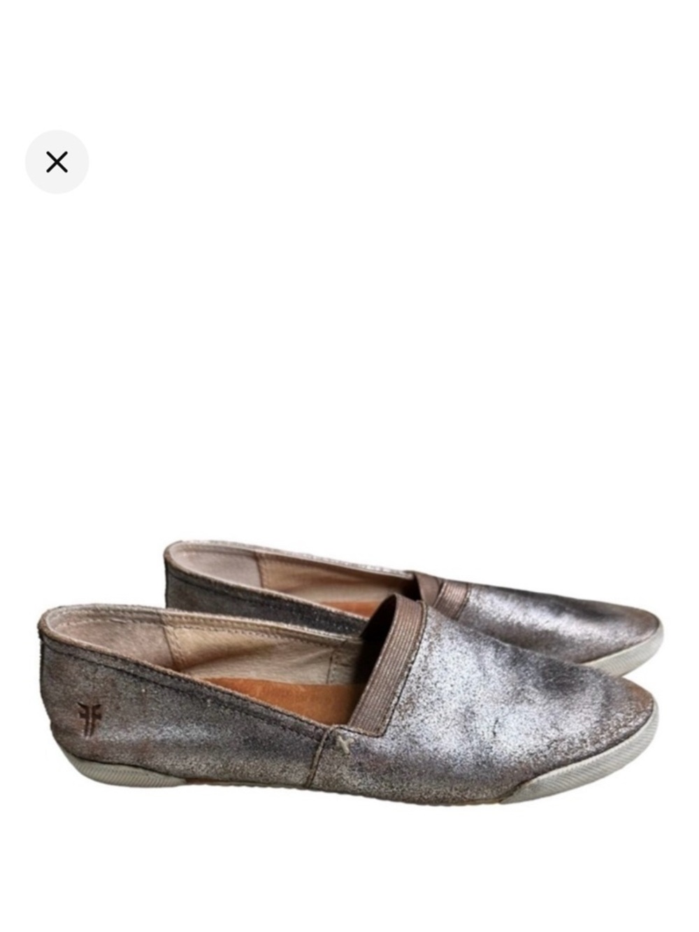 Frye Melanie Slip-On Flat Sneaker Rose Gold. Size 7.5